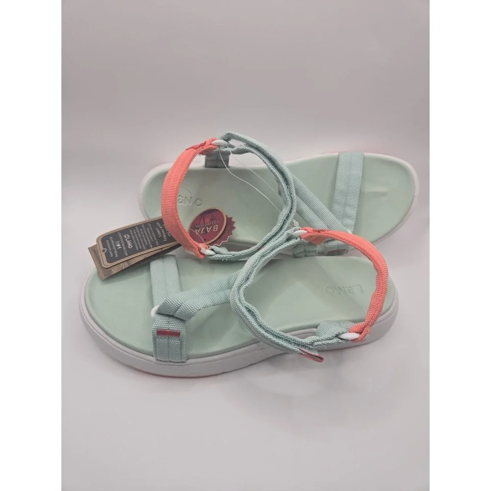 Lamo Women's Solstice Hook & Loop Sandal Mint Size 7